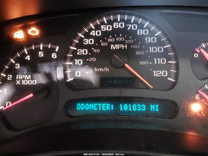 2003 Chevrolet Avalanche 1500 VIN: 3GNEK13T23G192248 Lot: 43373134