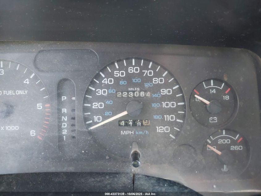 1996 Dodge Ram 1500 VIN: 1B7HC13Z8TJ146669 Lot: 43373139