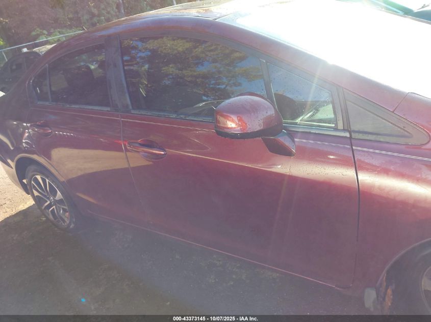 2013 Honda Civic Ex-L VIN: 19XFB2F96DE077331 Lot: 43373145