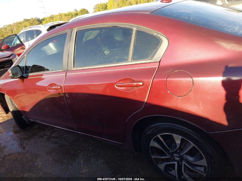 2013 Honda Civic Ex-L VIN: 19XFB2F96DE077331 Lot: 43373145