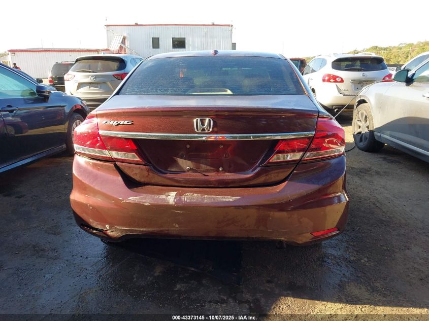 2013 Honda Civic Ex-L VIN: 19XFB2F96DE077331 Lot: 43373145