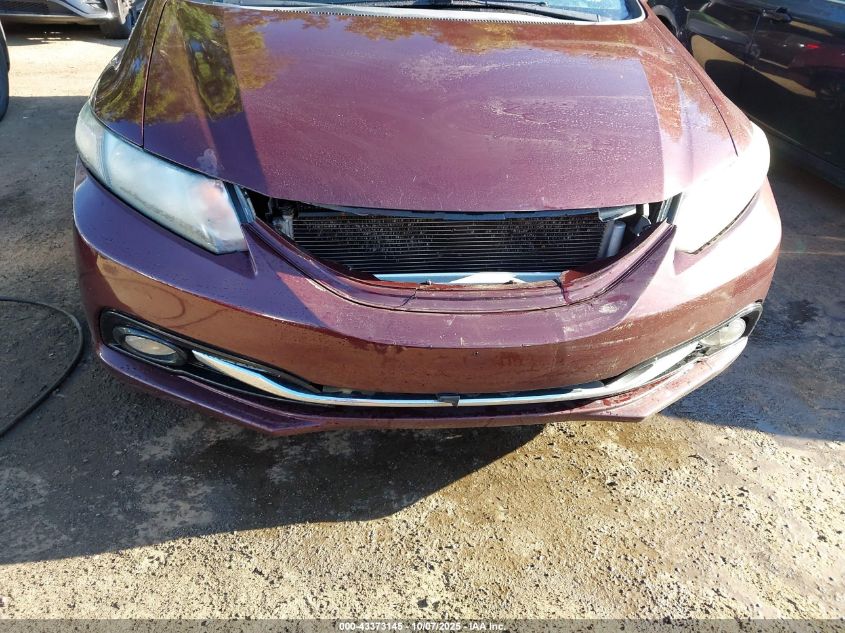 2013 Honda Civic Ex-L VIN: 19XFB2F96DE077331 Lot: 43373145