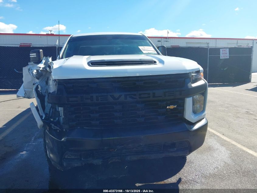 2022 Chevrolet Silverado 2500Hd 4Wd Standard Bed Wt VIN: 2GC4YLE7XN1225734 Lot: 43373166