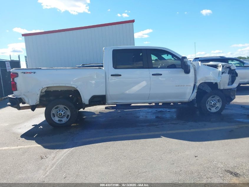 2022 Chevrolet Silverado 2500Hd 4Wd Standard Bed Wt VIN: 2GC4YLE7XN1225734 Lot: 43373166