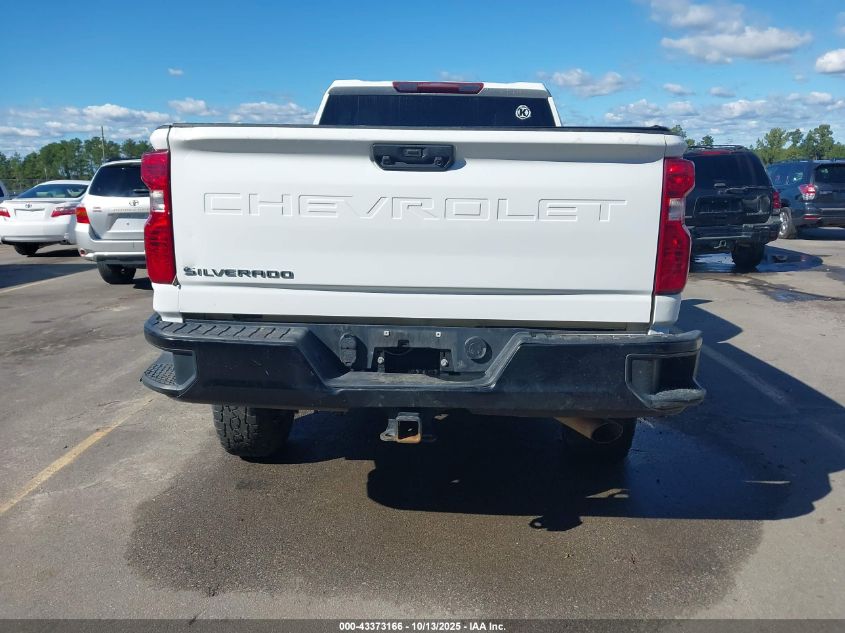 2022 Chevrolet Silverado 2500Hd 4Wd Standard Bed Wt VIN: 2GC4YLE7XN1225734 Lot: 43373166