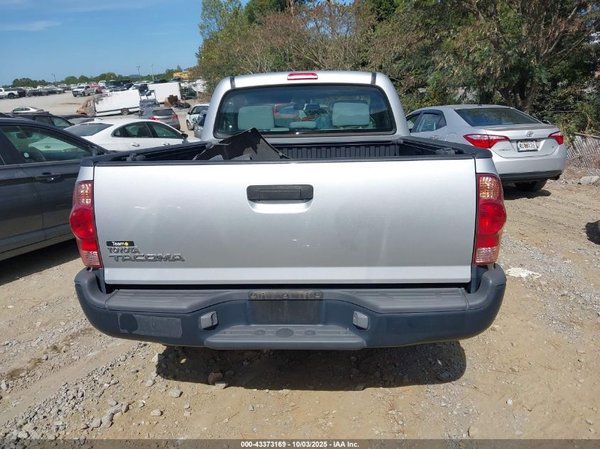 2007 Toyota Tacoma VIN: 5TENX22N97Z348332 Lot: 43373169