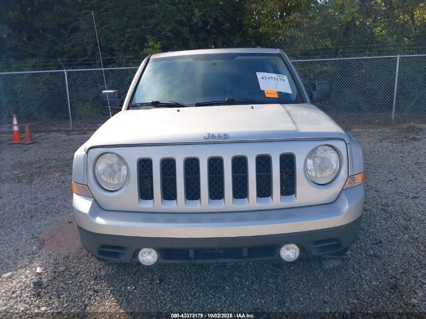 2013 JEEP PATRIOT LATITUDE 1C4NJPFB9DD137697
