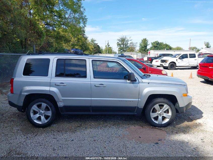 2013 JEEP PATRIOT LATITUDE 1C4NJPFB9DD137697