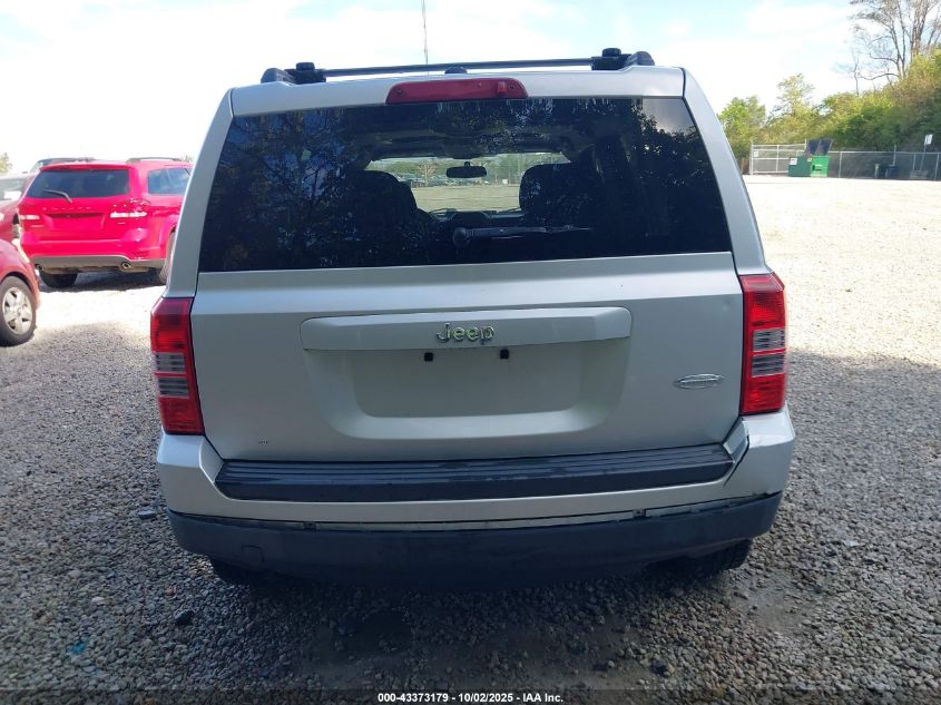 2013 JEEP PATRIOT LATITUDE 1C4NJPFB9DD137697