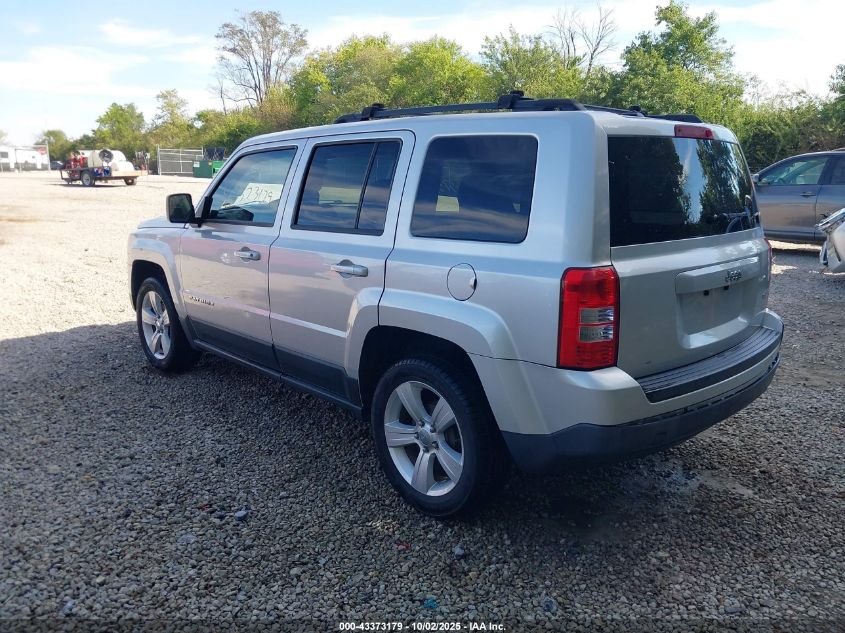 2013 JEEP PATRIOT LATITUDE 1C4NJPFB9DD137697