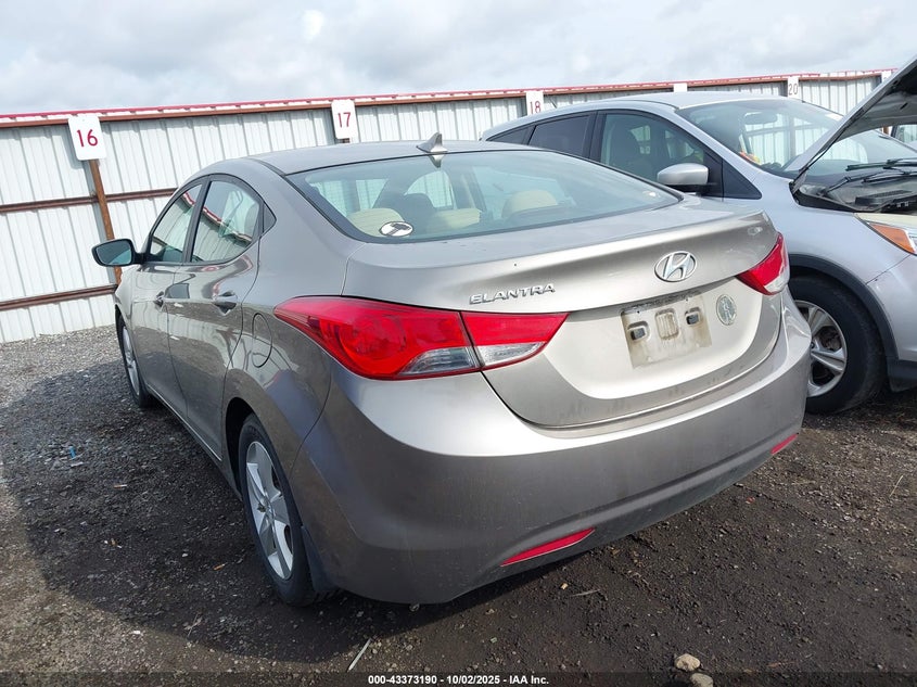2013 HYUNDAI ELANTRA GLS - 5NPDH4AE9DH297516