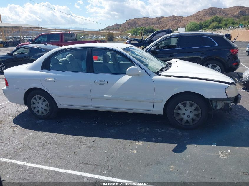 2005 Kia Optima VIN: KNAGD126055379468 Lot: 43373192