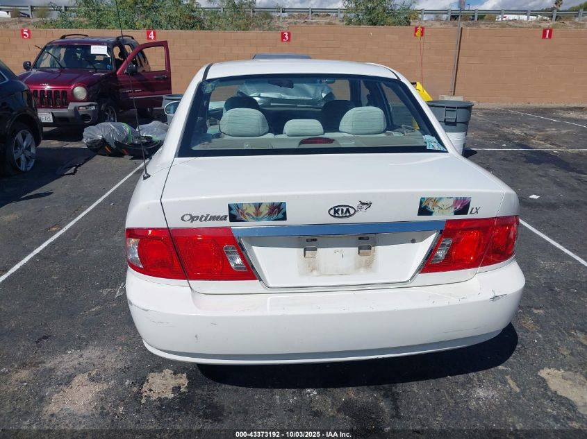 2005 Kia Optima VIN: KNAGD126055379468 Lot: 43373192
