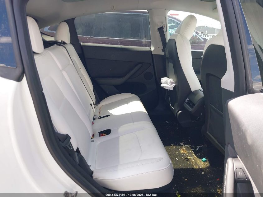 2023 Tesla Model Y Awd/Long Range Dual Motor All-Wheel Drive VIN: 7SAYGDEE8PA095350 Lot: 43373196