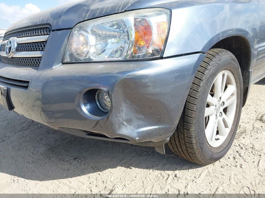 2006 Toyota Highlander Hybrid V6 VIN: JTEDW21A960006922 Lot: 43373210