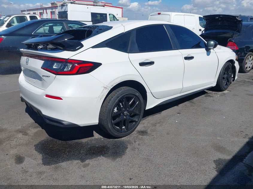2025 HONDA CIVIC SEDAN auction photo 4