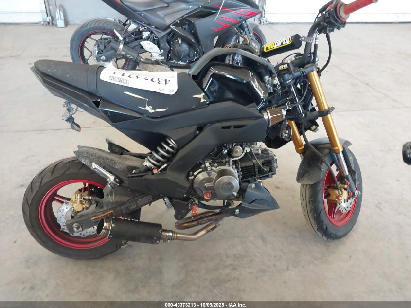 2022 Kawasaki Br125 J VIN: JKABRRJ16NDA24469 Lot: 43373213