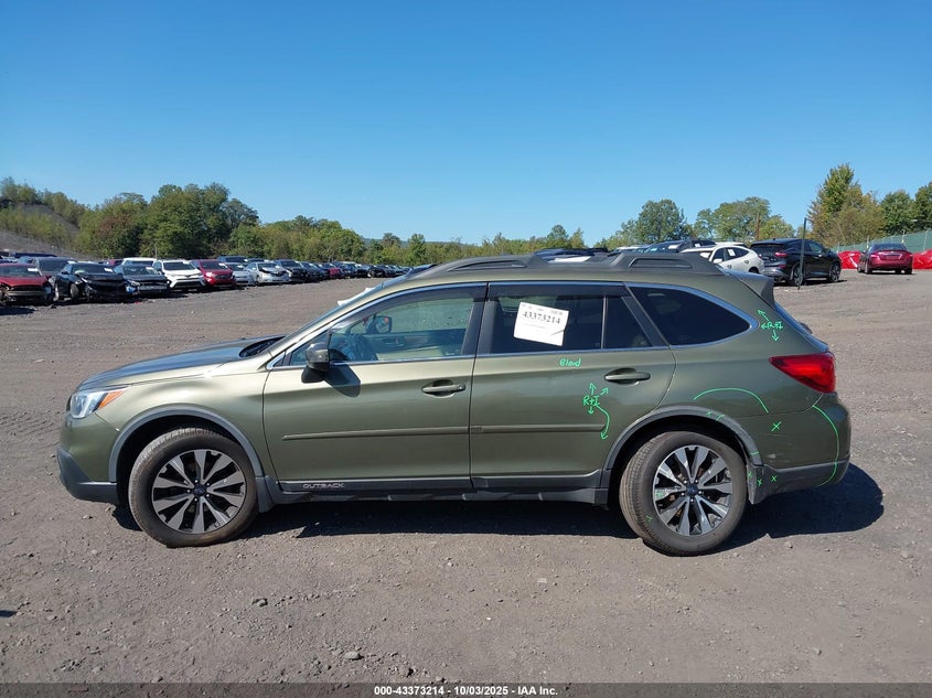 2015 SUBARU OUTBACK 2.5I LIMITED - 4S4BSANC1F3296693
