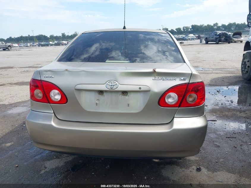 2006 Toyota Corolla Le VIN: 1NXBR32E26Z641916 Lot: 43373230