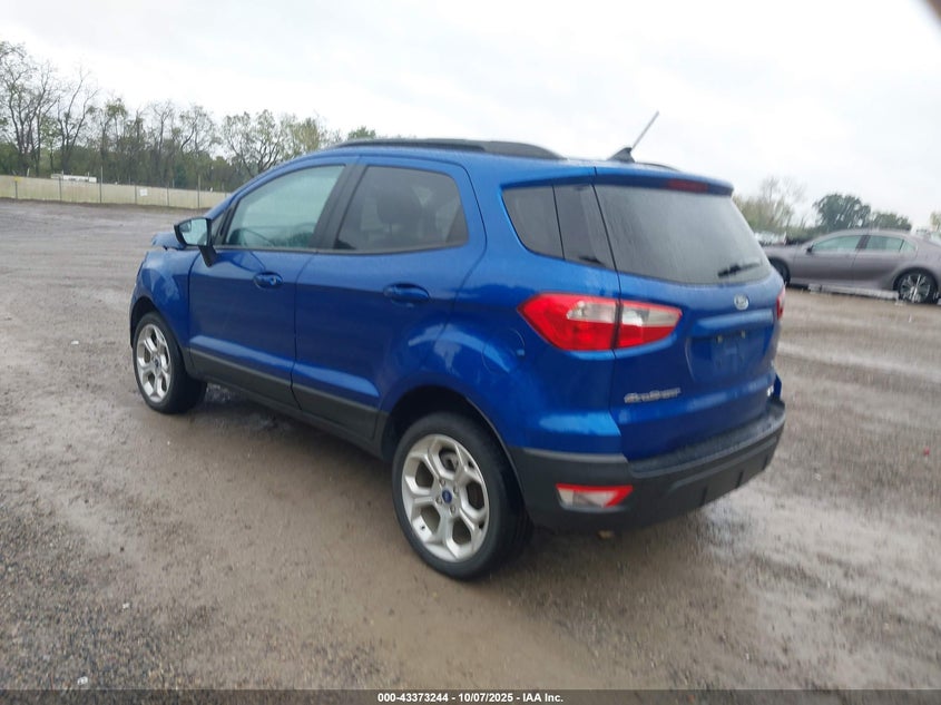 2021 Ford Ecosport 2.0 Se Blue Lot 111043373244 Vin MAJ6S3GL8MC455193