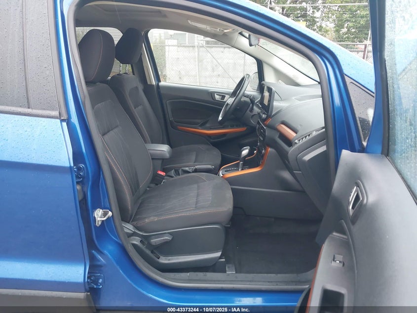 2021 Ford Ecosport 2.0 Se Blue Lot 111043373244 Vin MAJ6S3GL8MC455193