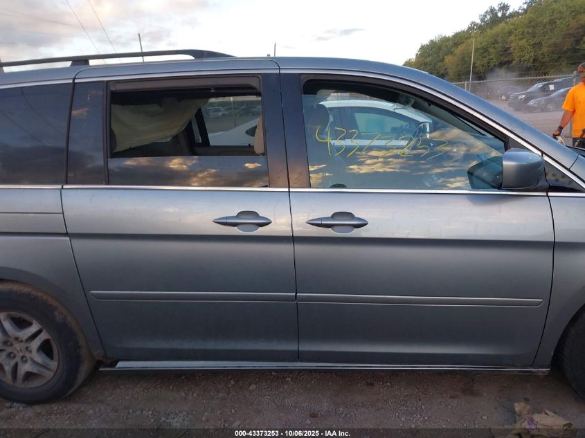 2007 Honda Odyssey Ex VIN: 5FNRL38437B039846 Lot: 43373253