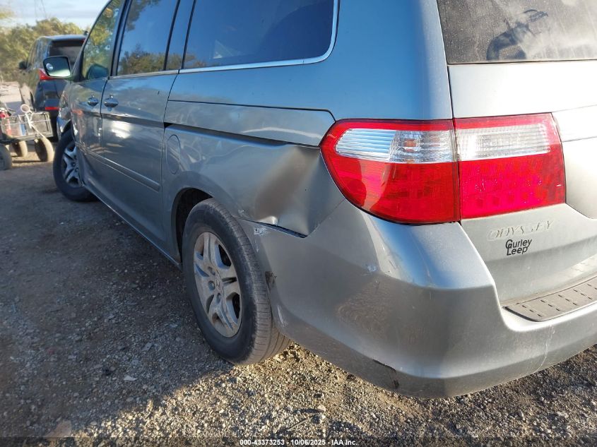 2007 Honda Odyssey Ex VIN: 5FNRL38437B039846 Lot: 43373253