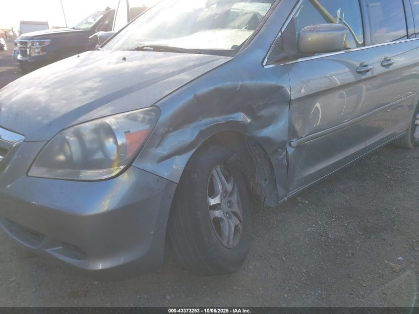 2007 Honda Odyssey Ex VIN: 5FNRL38437B039846 Lot: 43373253
