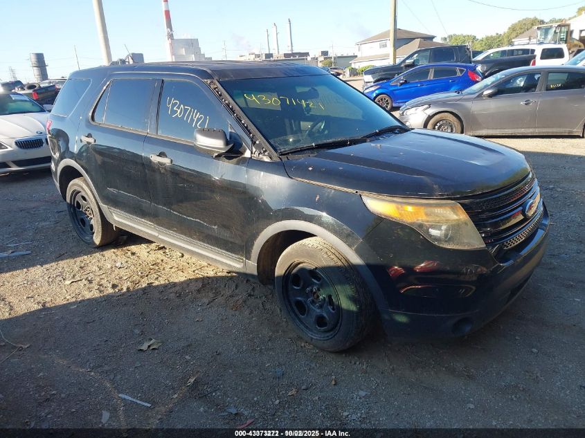 2014 Ford Police Interceptor black other gasoline 1FM5K8AR3EGA60439 photo #1