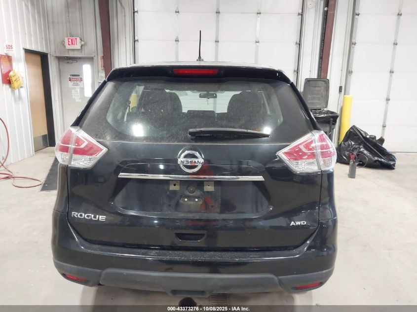 2016 Nissan Rogue S VIN: KNMAT2MV2GP659910 Lot: 43373276