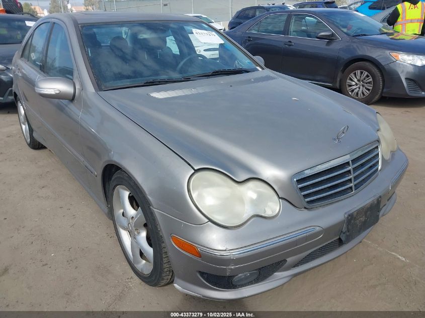 2006 Mercedes-Benz C 230 Sport VIN: WDBRF52H16A894002 Lot: 43373279