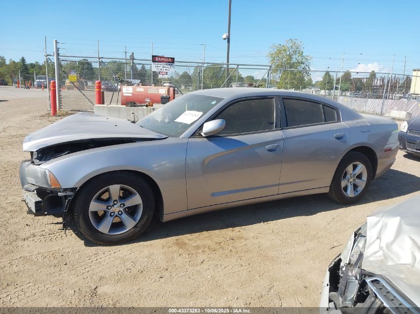 2013 Dodge Charger Se VIN: 2C3CDXBG5DH605898 Lot: 43373283