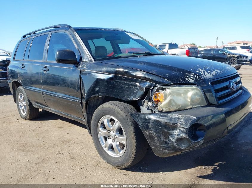 2004 Toyota Highlander V6 VIN: JTEEP21A140014267 Lot: 43373305