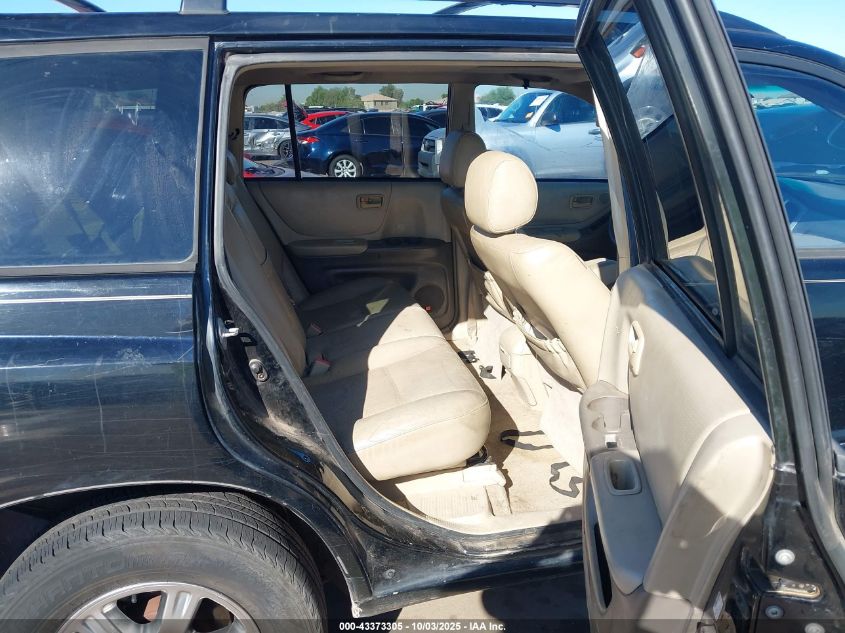 2004 Toyota Highlander V6 VIN: JTEEP21A140014267 Lot: 43373305