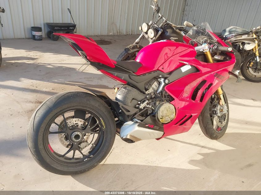 2024 Ducati Panigale V4S VIN: ZDMDAGWWXRB009765 Lot: 43373306