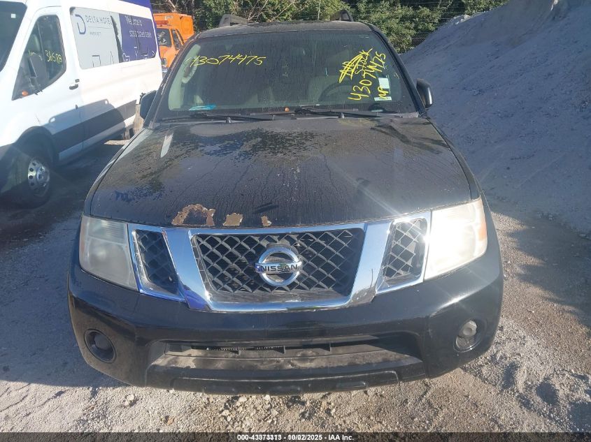 2010 Nissan Pathfinder S VIN: 5N1AR1NB0AC618313 Lot: 43373313