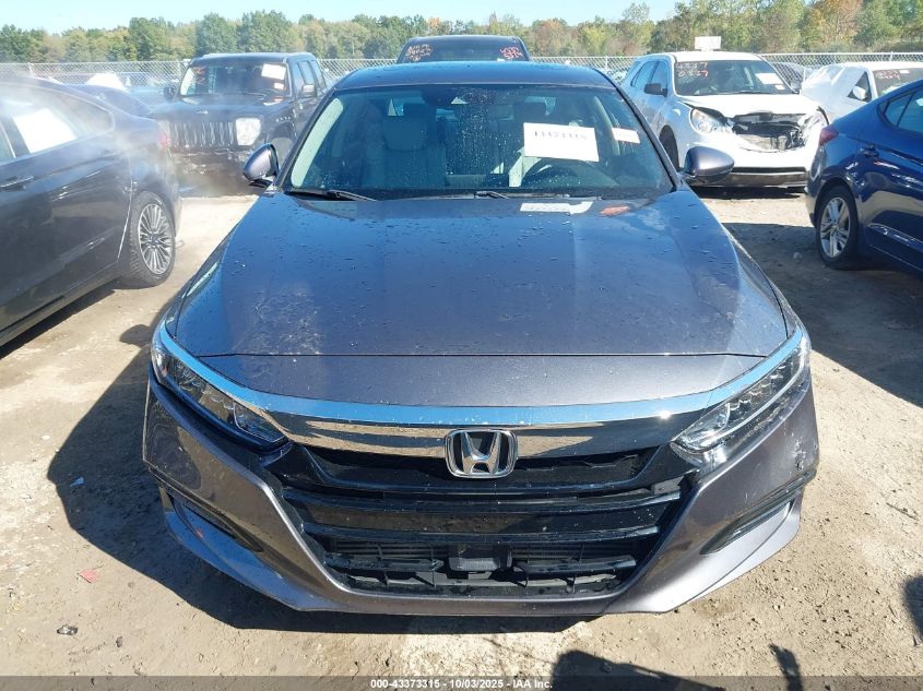 2018 Honda Accord Ex-L VIN: 1HGCV1F56JA142700 Lot: 43373315