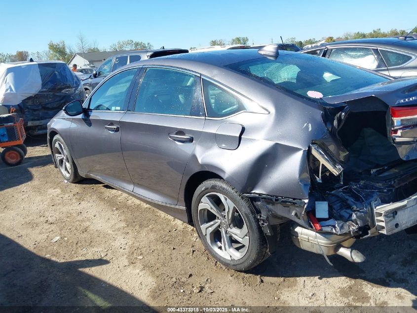 2018 Honda Accord Ex-L VIN: 1HGCV1F56JA142700 Lot: 43373315