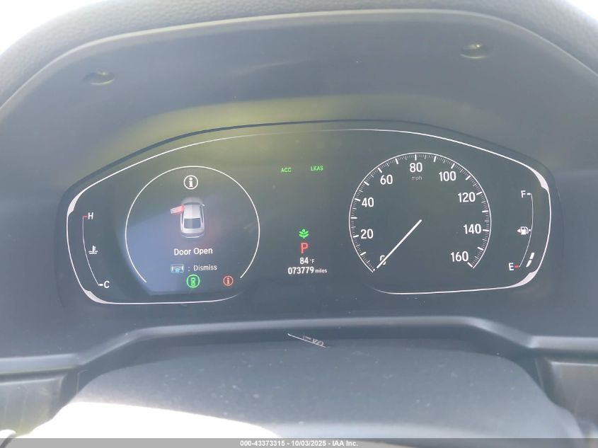 2018 Honda Accord Ex-L VIN: 1HGCV1F56JA142700 Lot: 43373315