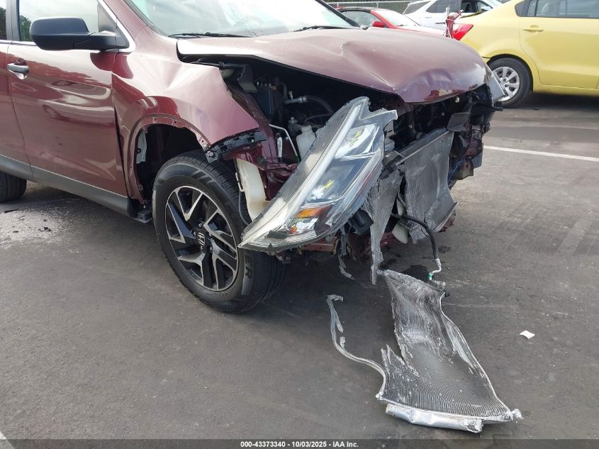 2016 Honda Cr-V Se VIN: 2HKRM3H49GH512907 Lot: 43373340