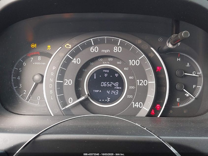 2016 Honda Cr-V Se VIN: 2HKRM3H49GH512907 Lot: 43373340