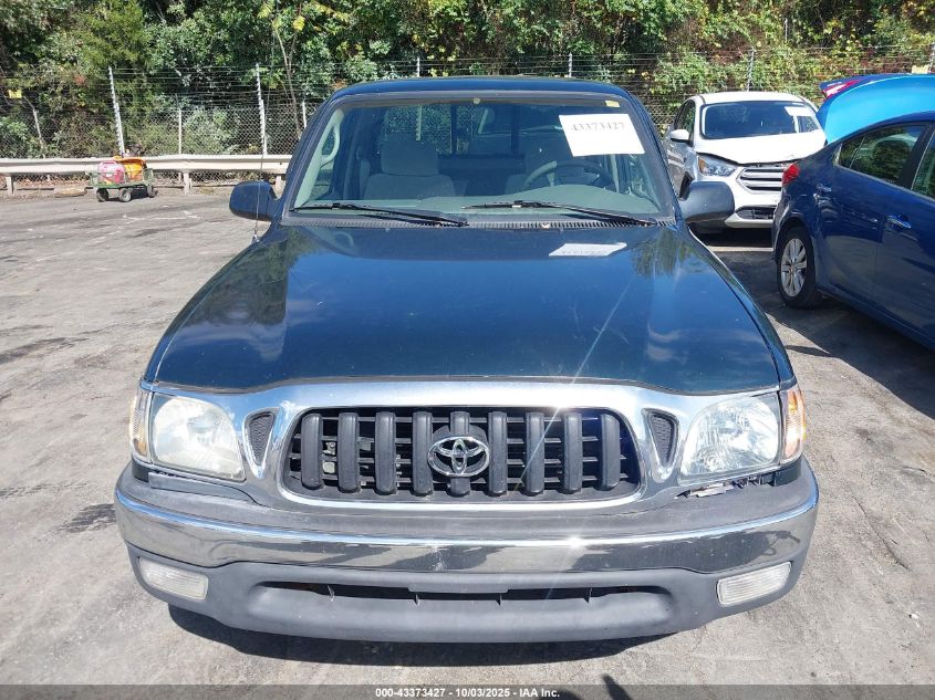 2004 Toyota Tacoma VIN: 5TEVL52N04Z384841 Lot: 43373427