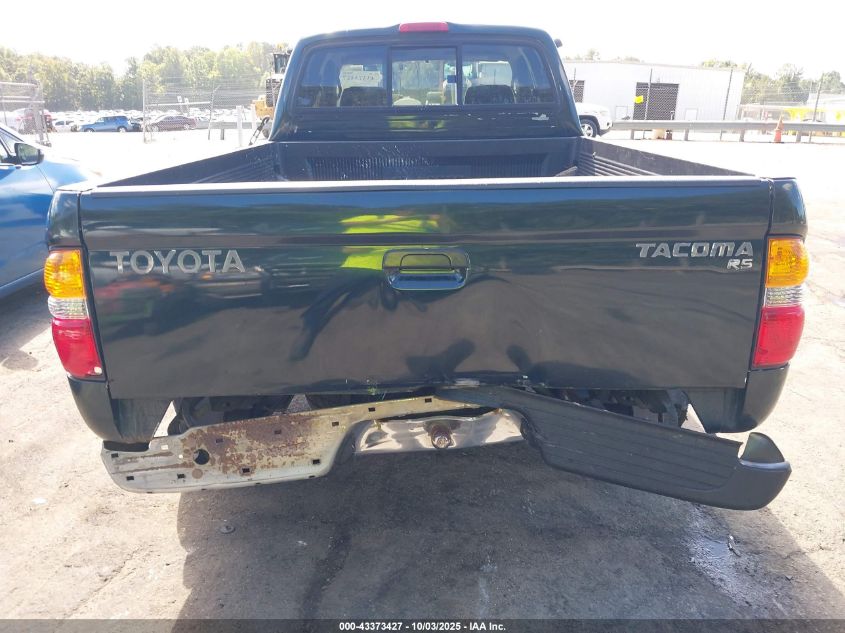 2004 Toyota Tacoma VIN: 5TEVL52N04Z384841 Lot: 43373427