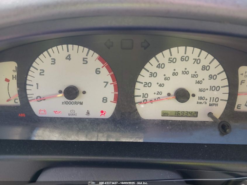 2004 Toyota Tacoma VIN: 5TEVL52N04Z384841 Lot: 43373427