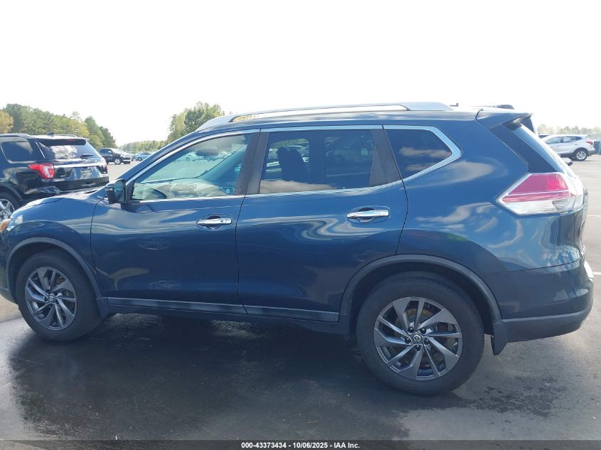 2016 Nissan Rogue Sl VIN: 5N1AT2MVXGC770319 Lot: 43373434