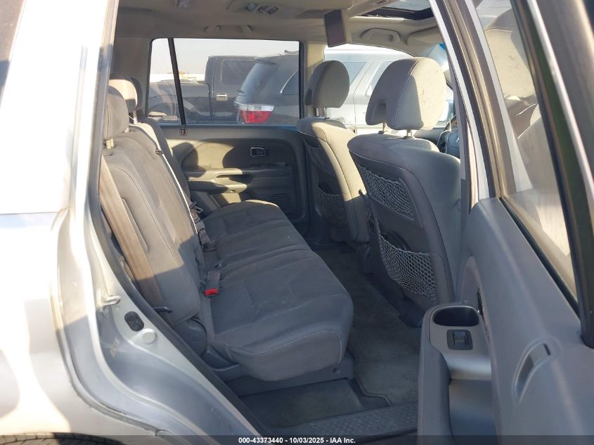 2008 Honda Pilot Se VIN: 5FNYF18398B008827 Lot: 43373440