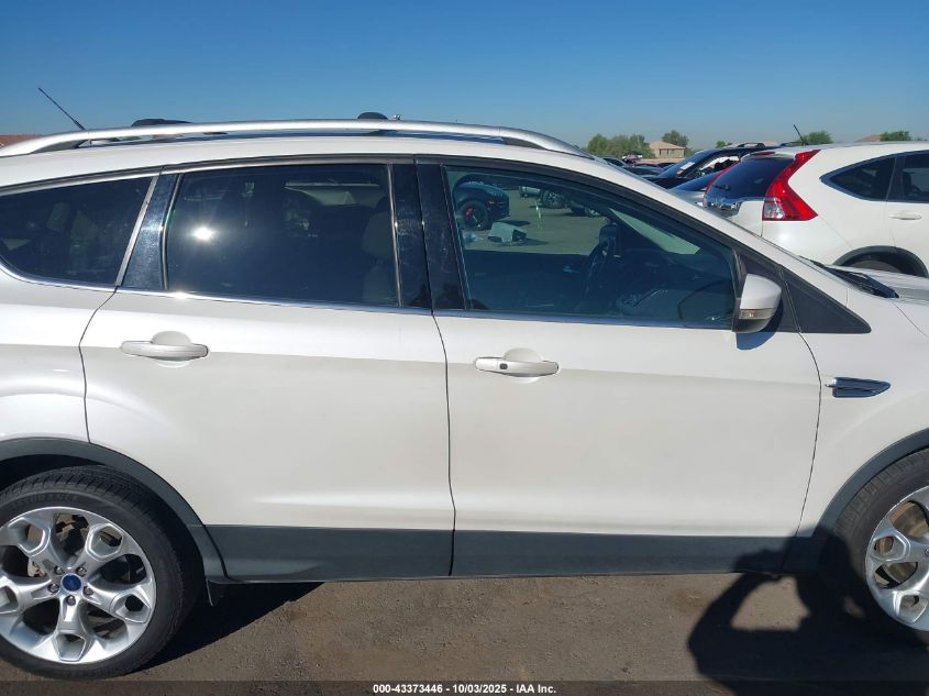2014 Ford Escape Titanium VIN: 1FMCU0J93EUE53314 Lot: 43373446
