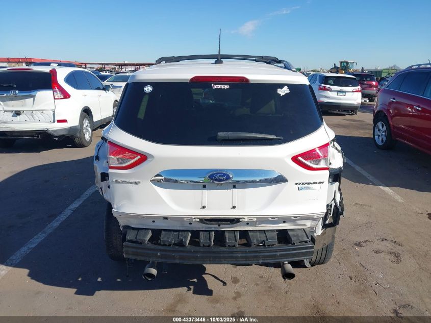 2014 Ford Escape Titanium VIN: 1FMCU0J93EUE53314 Lot: 43373446