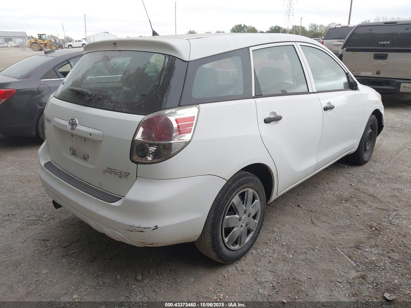 2T1KR32E75C395624 2005 TOYOTA MATRIX photo no. 4