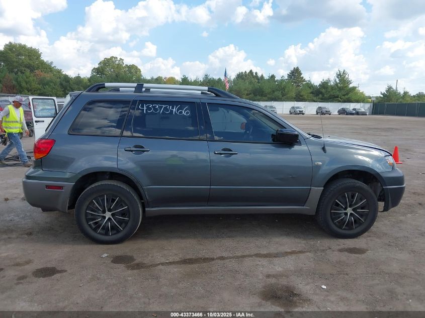 2004 Mitsubishi Outlander Ls VIN: JA4LX31F14U032316 Lot: 43373466